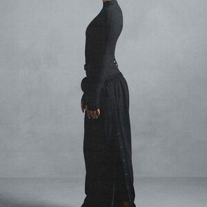 NIKE SKIMS BLACK TRACK PANTS